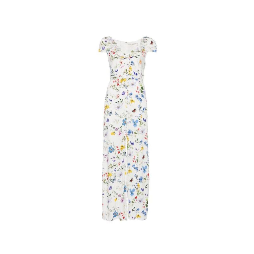 Alice+Olivia Women Tara Printed Long Dress